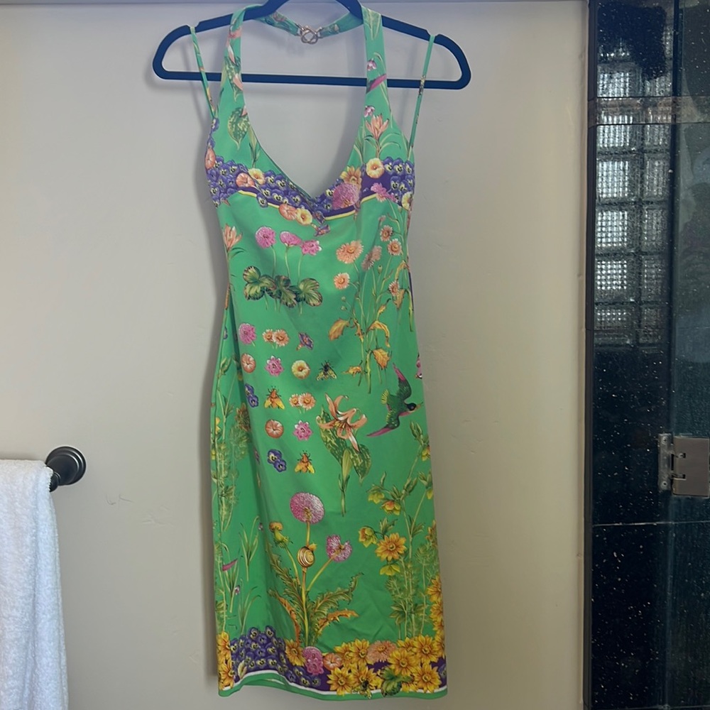 Vintage Gianna Versace Mini Halter Dress